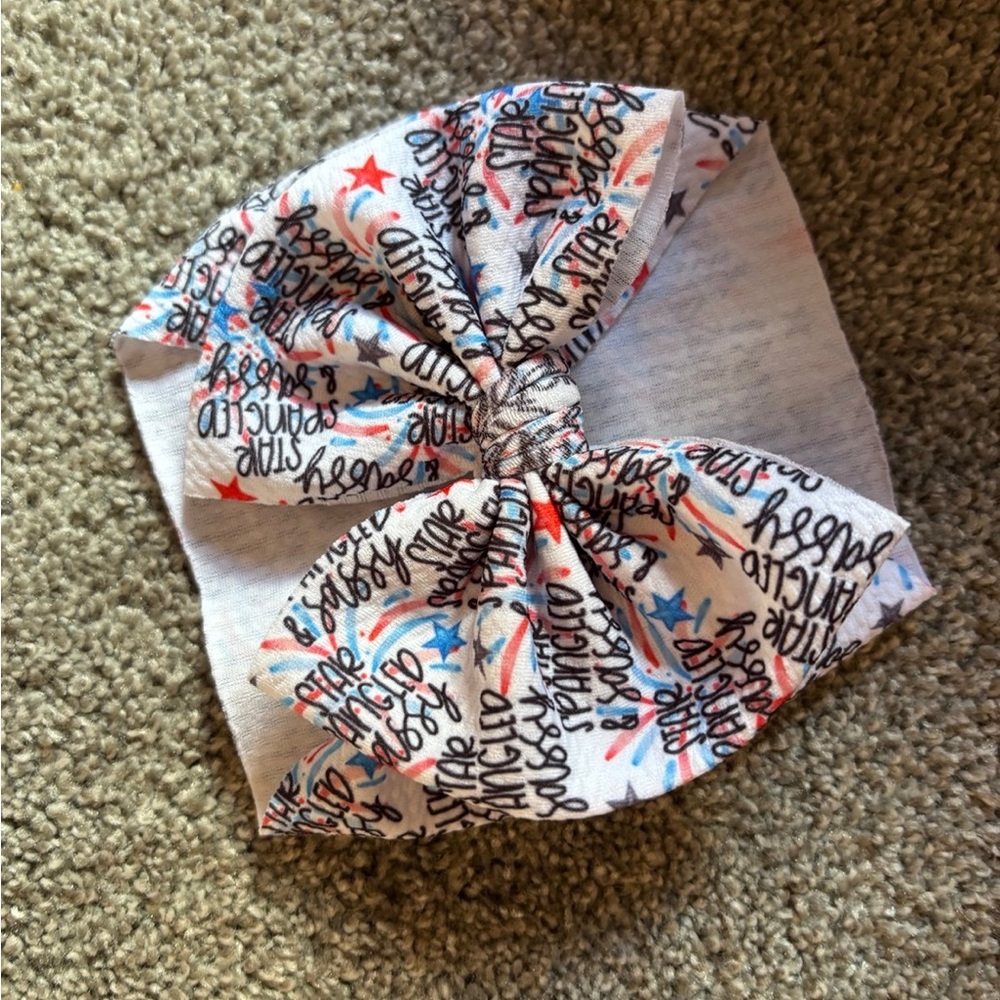 Headwrap bow
